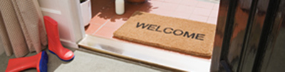 Welcome mat