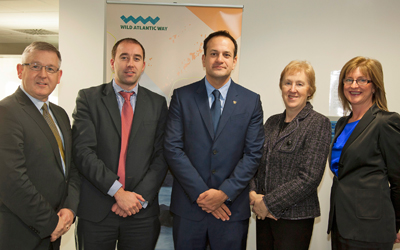 Minister Varadkar visits new tourism HQ in Limerick