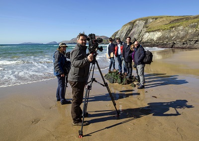 Top International Media Feel the Force on Visit to Star Wars Film Locations in Kerry