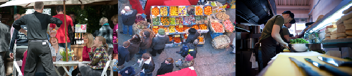 Dublin food festival, Chefs at work, Templemead food market