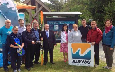 Minister Ring launches the Blueway – the new way to discover our coastline