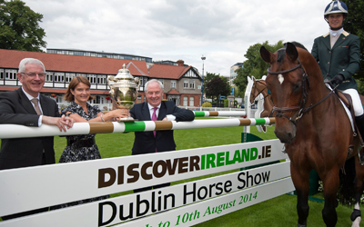 Minister Ring launches the 2014 Discover Ireland Dublin Horse Show