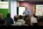 Speaker in training workshop