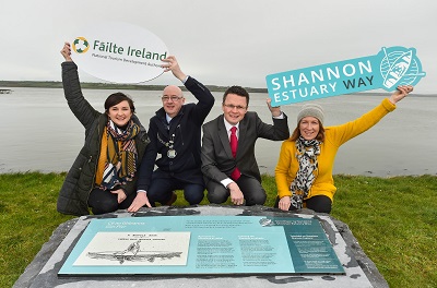 Fáilte Ireland unveils viewing points for the  Shannon Estuary Way