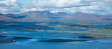 View of Croagh Patrick from Clew Bay