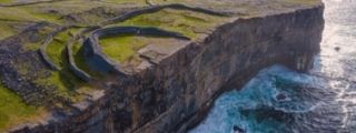 Stunning cliff view in County Galway