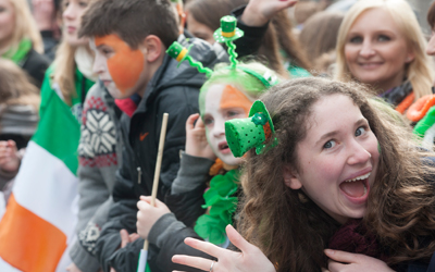 St Patrick providing the perfect pitch for publicity and promotion for Ireland