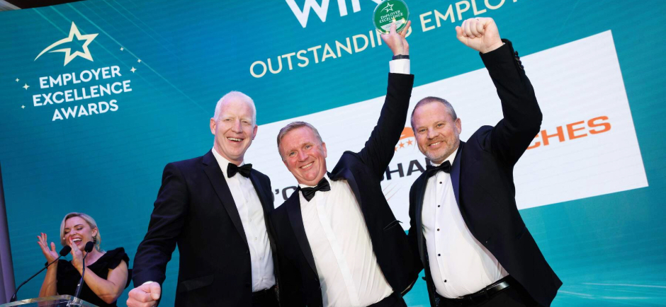 O'Callaghan Coaches wins top accolade at Fáilte Ireland Employer Excellence Awards 
