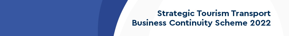 Strategic Tourism Transport Business Continuity Scheme 2022