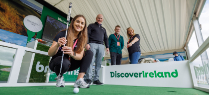 Fáilte Ireland highlights importance of golf tourism as the 2022 Horizon Irish Open tees off