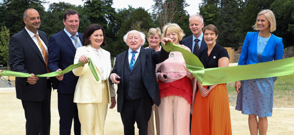 President Higgins Opens ‘Beyond the Trees Avondale’, a Unique New Visitor Destination in Co. Wicklow